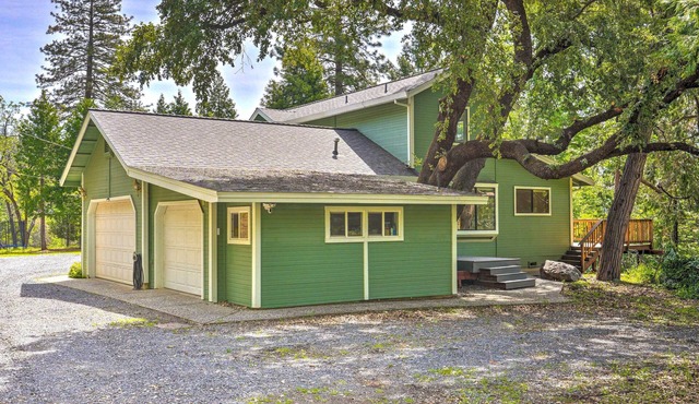 10 Acres w/Stunning Views: Apple Hill Home!