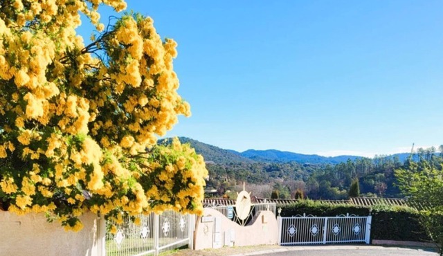 10 km from Mandelieu la Napoule, lake of St Cassien (cottage 2-4pers)