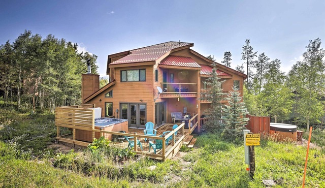 10 Mi to Keystone Resort: Cabin w/Private Hot Tub