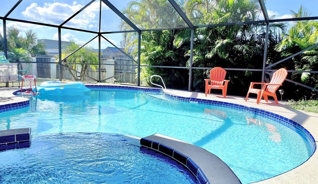 🏝️10 MINS TO BEACH # HEATED POOL/SPA # SLEEP FOR 12@ KIDS FRIENDLY
