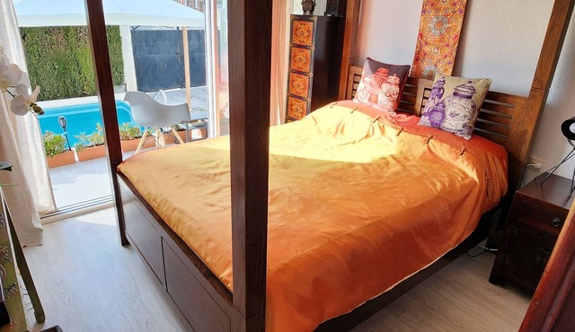 10 minutes to the beach! Double room with pool view in quiet B&B Costa Blanca