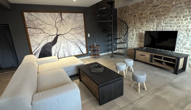 10-person gîte with private spa