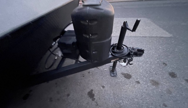 100% Solar 15 panels Teardrop Tow Trailer