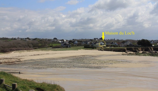 100m from the beach Loc'h, vacation home near the Pointe du Raz