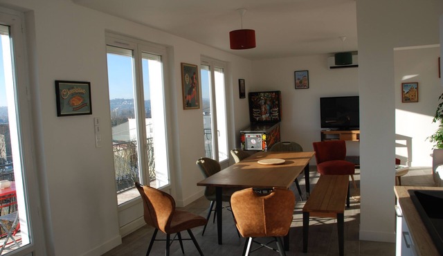 100m2 apartment with private garden in Brive la Gaillarde