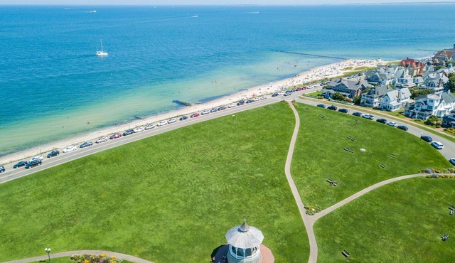 101 Ocean Ave. On the corner of Inkwell beach and Ocean park.