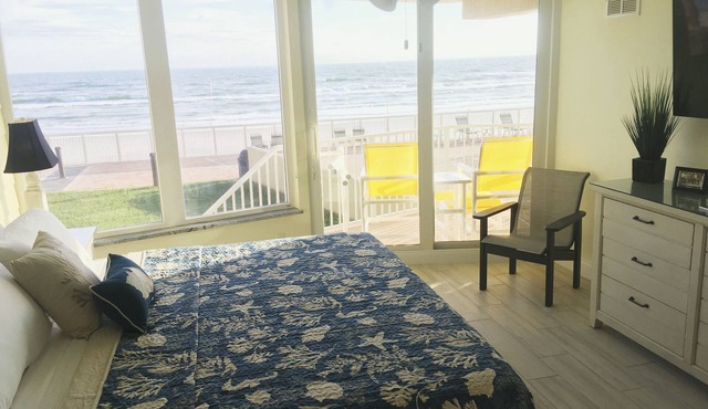 #102 “First Floor” PROMOS, Spacious, Ocean Front, King Beds, #20 Dog Free