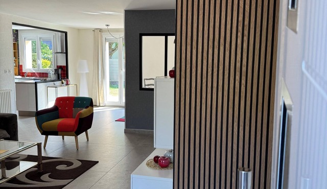 105m2 house, 15km from Strasbourg, 35km from Europa Park, 25 km from the Wine Route