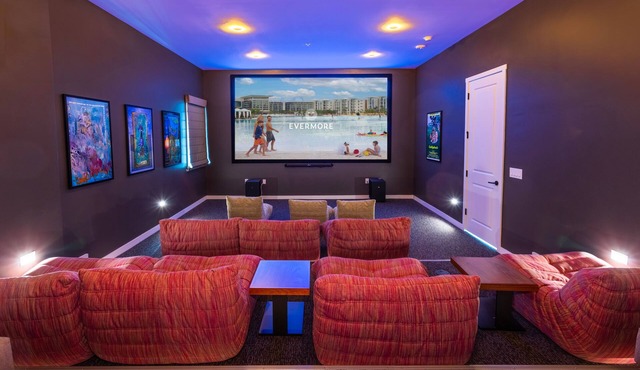 10BR House | Evermore Orlando | Media Theater & Estate-Style Living