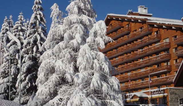 10m from ski slopes, Ground floor, balcony, ski locker, 40m², Méribel-Mottaret