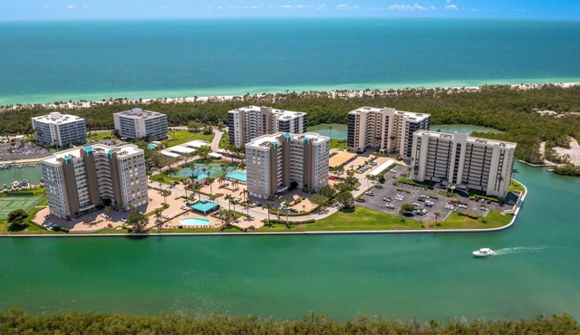10th Floor condo with Gulf view! ~ Steps to Vanderbilt Beach
