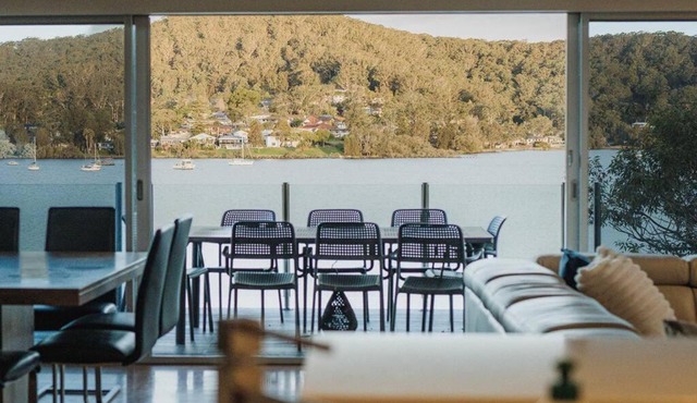 11 East Gosford Luxury Waterfront House with Private Wharf