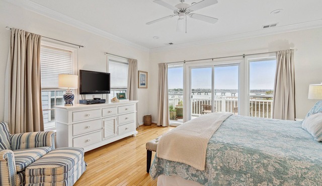 110 Waters Edge! Luxury River Views with Community Pool, Screen Porch