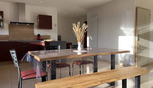 1100-House in the heart of the village of Planguenoual.