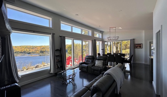 114 acres riverside property for you to enjoy peace and tranquility!