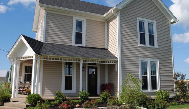 115 year old farmhouse renovated completely 2014, on 4 acres