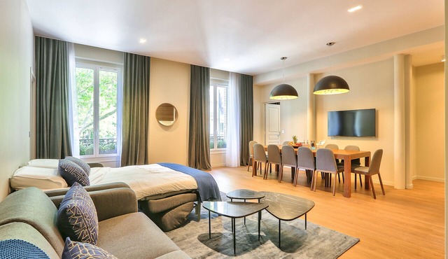 119 - Urban Spacious Flat in Center of Paris