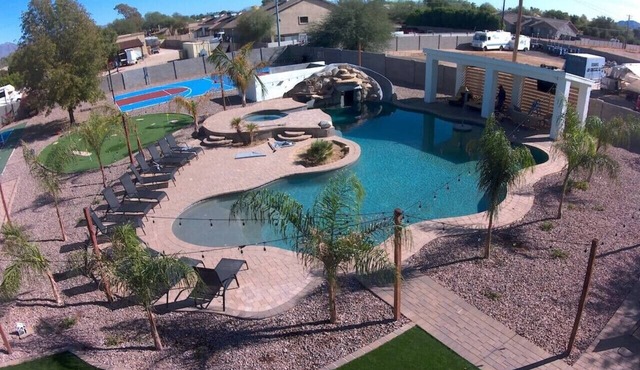12 Large Bedrooms | Waterfall | Game Lounge