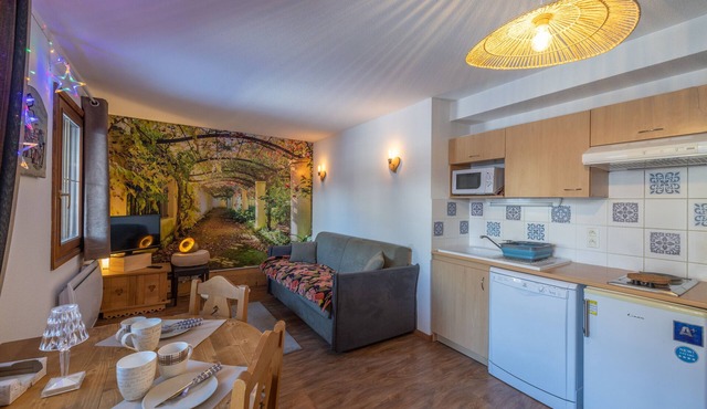 '12 MN Megève Studio Comfort' with Mountain View