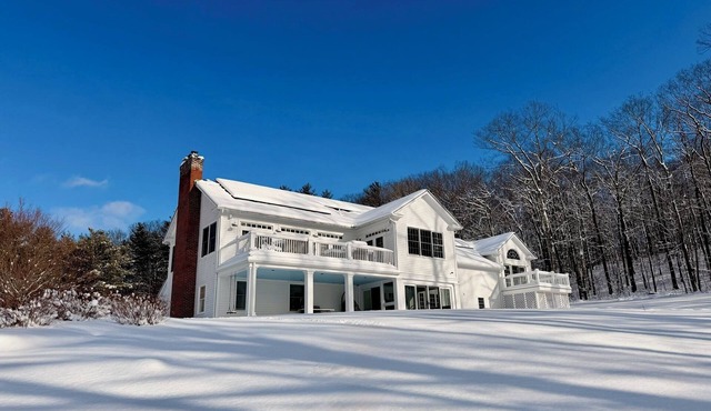 120-Acre Private Estate: Heated Pool, Fire Pit, Apple Orchard, Catskills Views