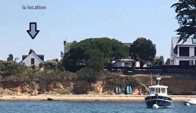 120 m² house 50 metres from the beach facing the gulf of morbihan