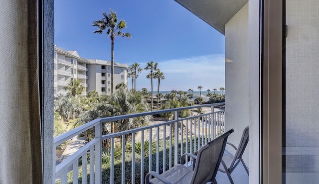 1203 SeaCrest- Awesome Ocean Views of grounds, pool and beach.