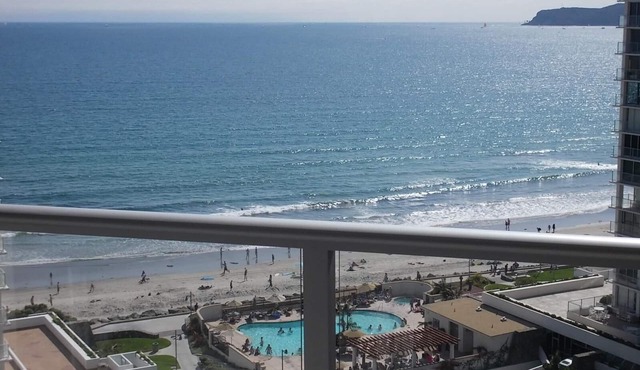 12th FL OCEAN VIEW! LARGEST 1BR1BA & LARGEST BALCONY AT SHORES! UPSCALE, LUXURY!