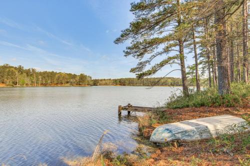 136 Private Acres Lakefront Aiken County Home!
