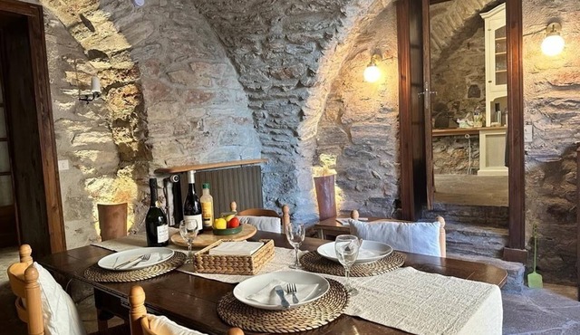 13th-century Stone House in Southern France.