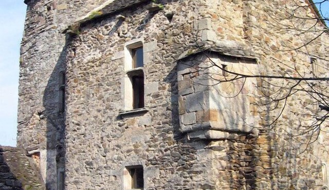 13th century tower house in south of France