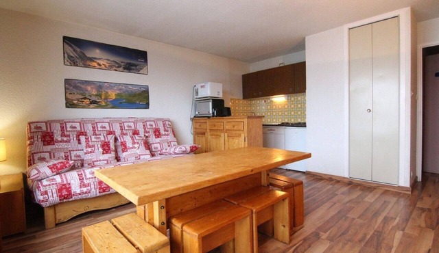 140m from ski slopes, 2nd floor, tv, ski locker, 39m², Alpe d'Huez