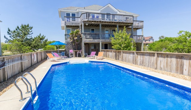 1425 - A Promise Kept, Oceanside Pool Home Close to Outer Banks Attractions.
