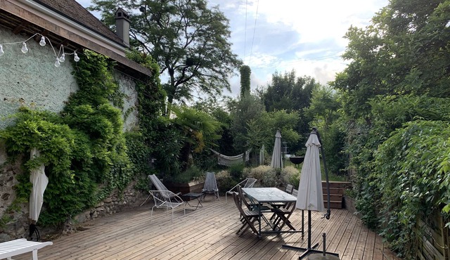 15 min walk to Leman lake beach 15 min de la plage à pied - Lac Léman