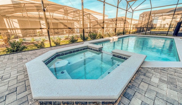 15% OFF! Luxury 8BR Retreat | Private Pool, Spa & Resort Amenities | Near Disney