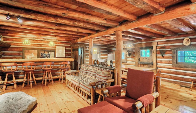 15 % off Winter Deal - Log Home -WiFi-Pet Friendly-Pavilion