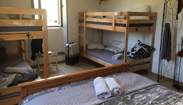 15-person gite with private pool