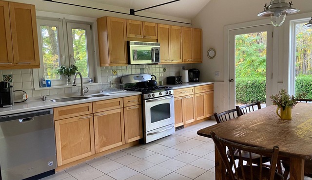 150 year old cottage on 120 acres of land next to a stream