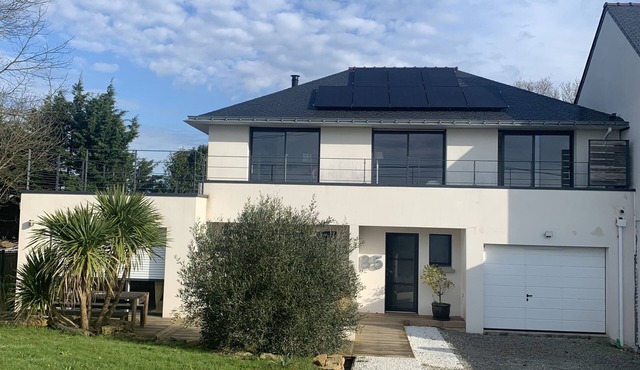 150m² house with views of the countryside and the Golfe du Morbihan