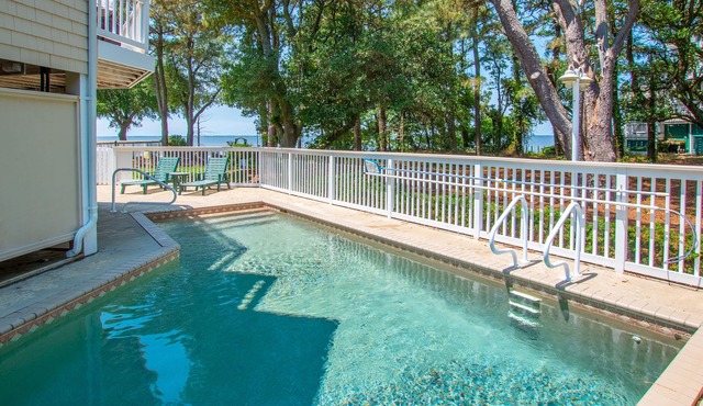 1538 - Gift Of The Sound, a spacious 5-bed 5-bath soundfront home in Corolla, NC, private pool