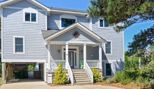 1562 - Coucher Du Soleil, 5-bed 5.5-bath soundfront Corolla, NC, pet friendly, private pool, hot tub