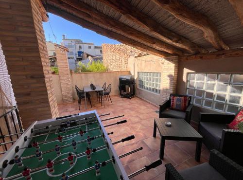 15min de Alquezar I Casa Felix Amplio Apt 2Hab, Gran Terraza & BBQ, Abiego