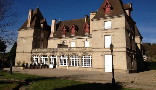 15mn vichy castle 240m2 with pool 4/6 pers F6 family suite 1st