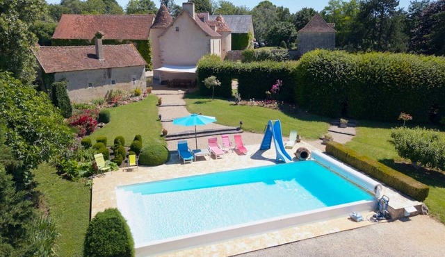 15th Century Manor with Pool in Brenne Regional Natural Park
