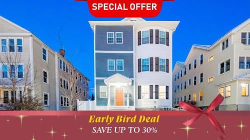 16-2 - 4BR Family Home in Worcester Near Parks