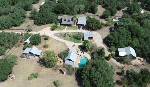 16-Acre Resort Ranch with 4 Homes Included, Pool, Spa, Firepit &Gathering Spaces