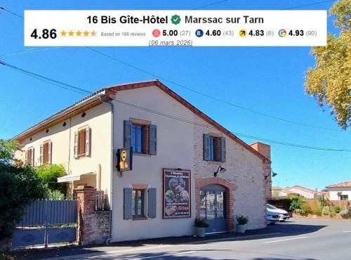 16 Bis-Gîte-Hôtel-Appartement