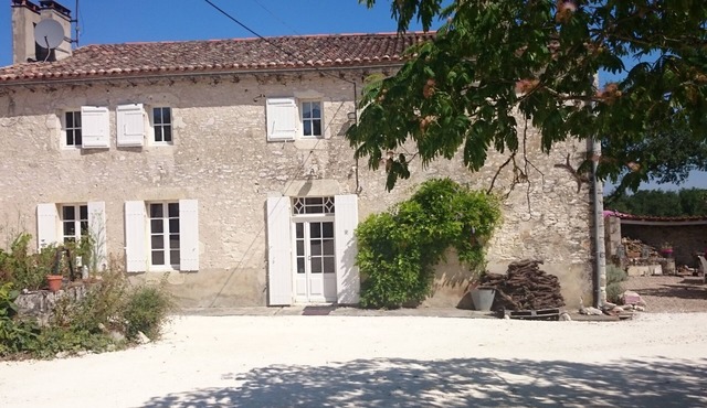 16th Century Farmhouse In rural france surrounded by bordeaux vineyards