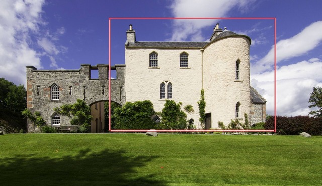 16th Century Scottish Castle in Trossachs National Park near Loch Lomond
