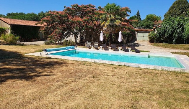 17th century gite with exclusive use of a large private pool and garden