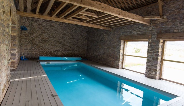 17th century Manor, Contemporary renovation, Outdoor heated pool